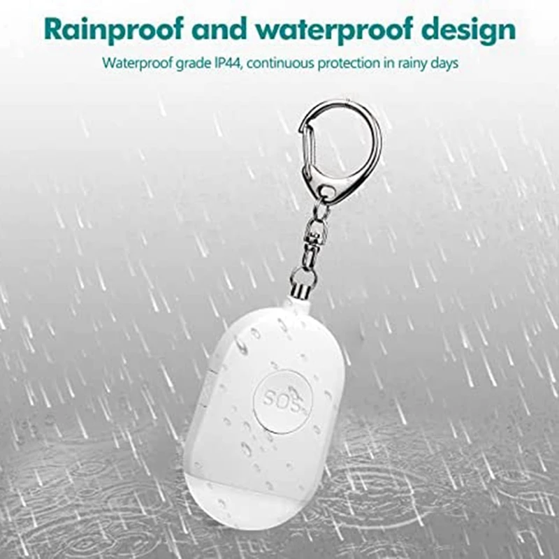 Top Deals Personal Alarm Pocket Alarms Torch Keychain Burglar Alarm Personal Emergency Alarm For Women Kids Elderly Student Jogg