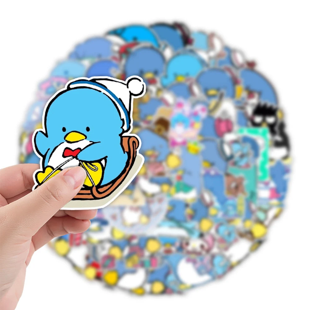 10/30/50pcs Cute TuxedoSam Sanrio Stickers Kawaii Anime Penguin Graffiti Decals Phone Water Bottle Notebook Cartoon Sticker Toys