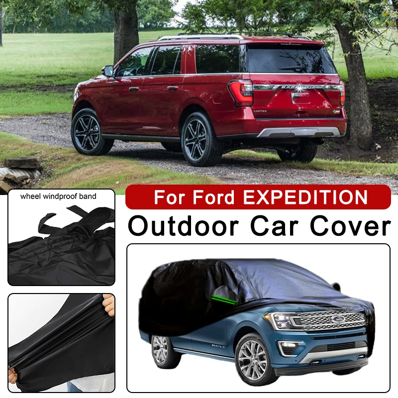 

Car Cover for Ford EXPEDITION- Outdoor Full Protection, Waterproof Dustproof Heat-Resistant, All-Season Use Exterior Accessories