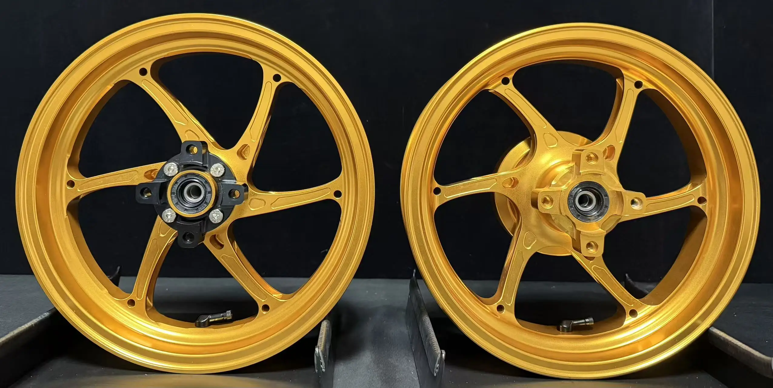 USOHAWLK New Aluminum Alloy Motorcycle Wheels Front & Rear For MONKEY Models-Retrofit/Upgrade 1 Year WarrantyZhang Xue Same‑Styl