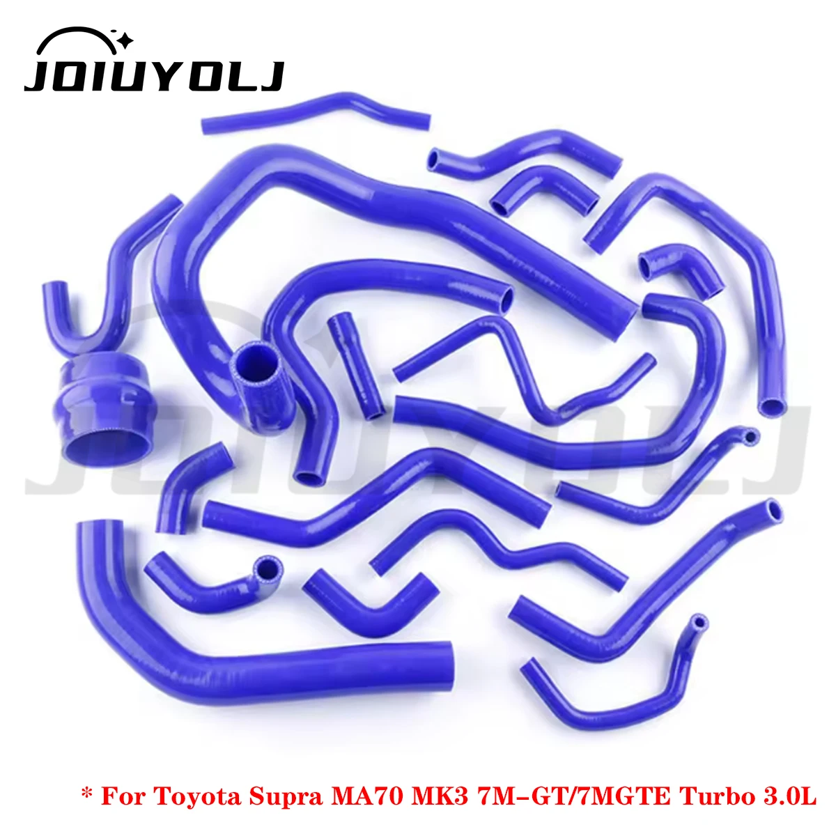 

Silicone Radiator Hose Kit For Toyota Supra MA70 MK3 7M-GT/7MGTE Turbo 3.0L 1986-1992 High Performance Heat Resistant
