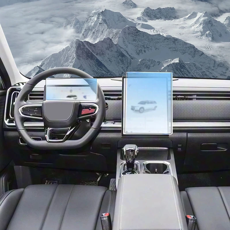 

Для JAECOO J7 2023-2025: Защитная пленка из ТПУ для матового экрана приборной панели и GPS-навигации, устойчивая к царапинам (PPF)