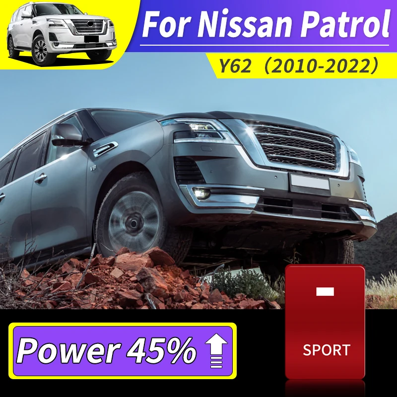 2012-2021 For  Nissan Patrol Y62 Terra Modified Accessories Sport Power Module Accelerator Throttle Upgrade System