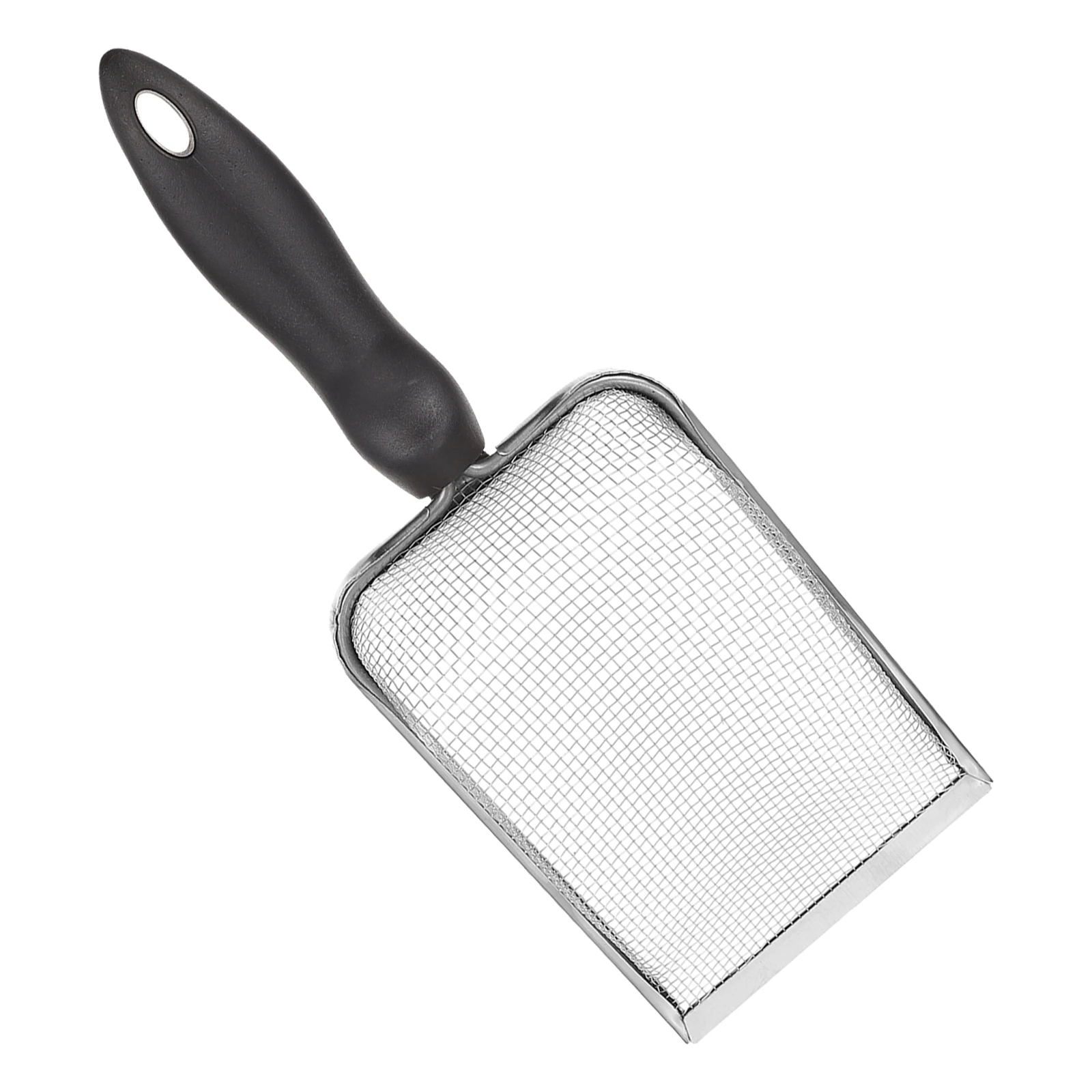 

1pc Stainless Steel Reptile Sand Shovel Ergonomic Handle Sifting Droppings Scoop For Snake Spider Bearded Dragon Hermit Crab