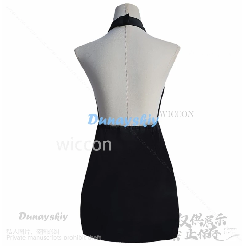 Anime Vermeil In Gold Cosplay Vermeil Costume Sexy Dress Halter Neck Backless Pullover Sleeveless Tail Horn Props Customized