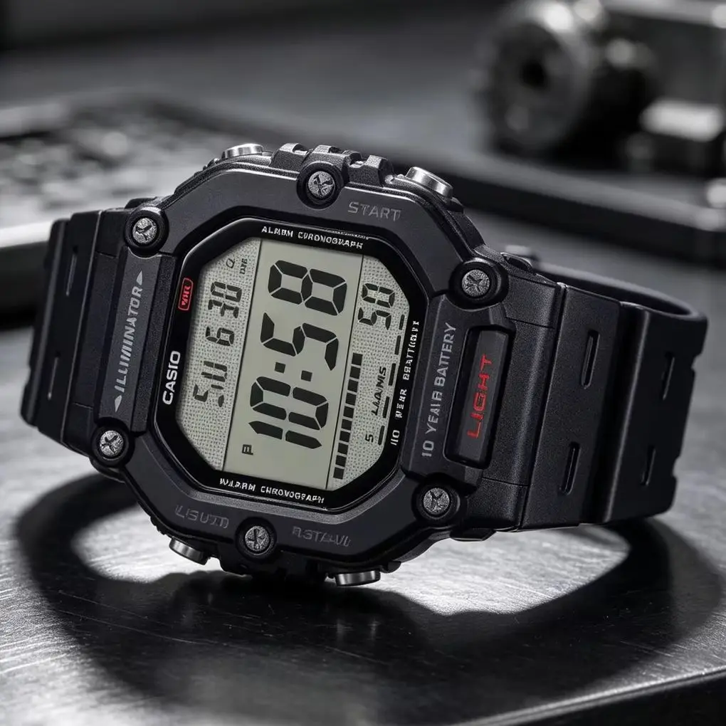 casio-ae‑1600h-series-digital-sport-watch-resin-band-100m-water-resistant-dual-time-5-alarms-10‑year-battery