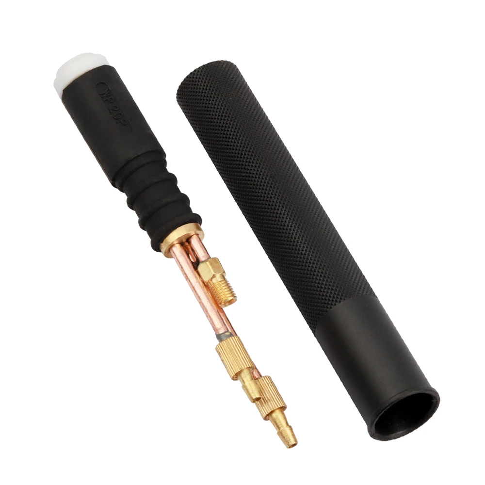 Tig Argon saldatura ad arco testa di pistola raffreddata ad acqua WP-20 testa di pistola WP-20P manico dritto canna di pistola accessori per saldatrici