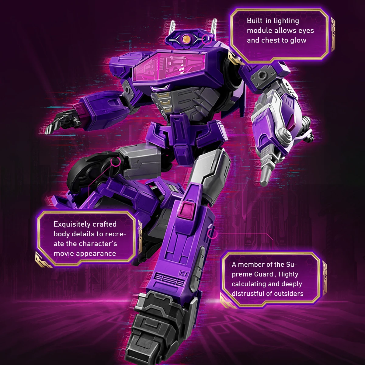 HiPlay Blokees Champion Series Transformers One - Shockwave/Shockblast assemblagemodelsets