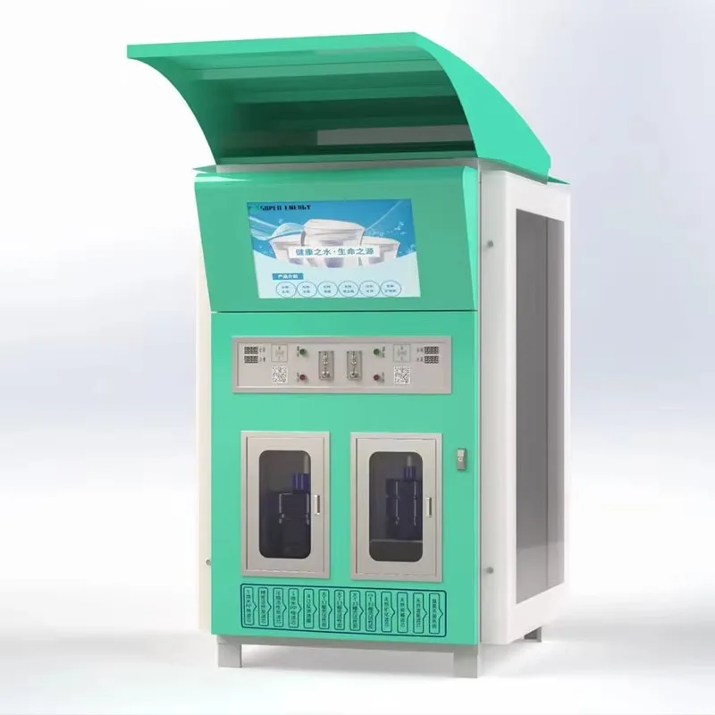 

Business Self Service Automatic Refill Purified Water Dispenser Bottle Vending Machine For Drinking Water Coin Operated
