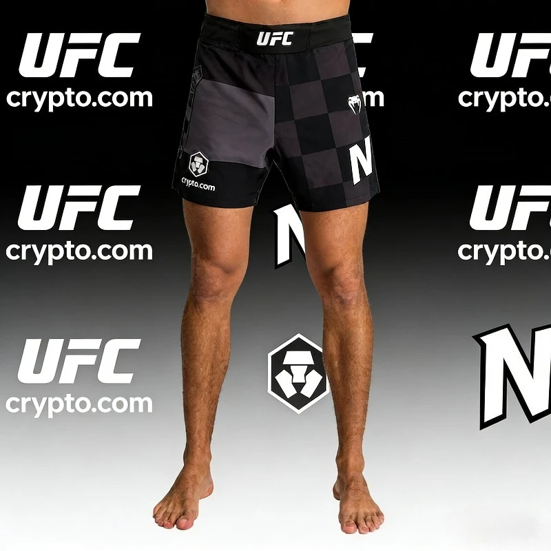 

Мужские шорты для единоборств UFC Unrivaled Stipe Miocic с 3D-печатью и черным дизайном, быстросохнущие, модные