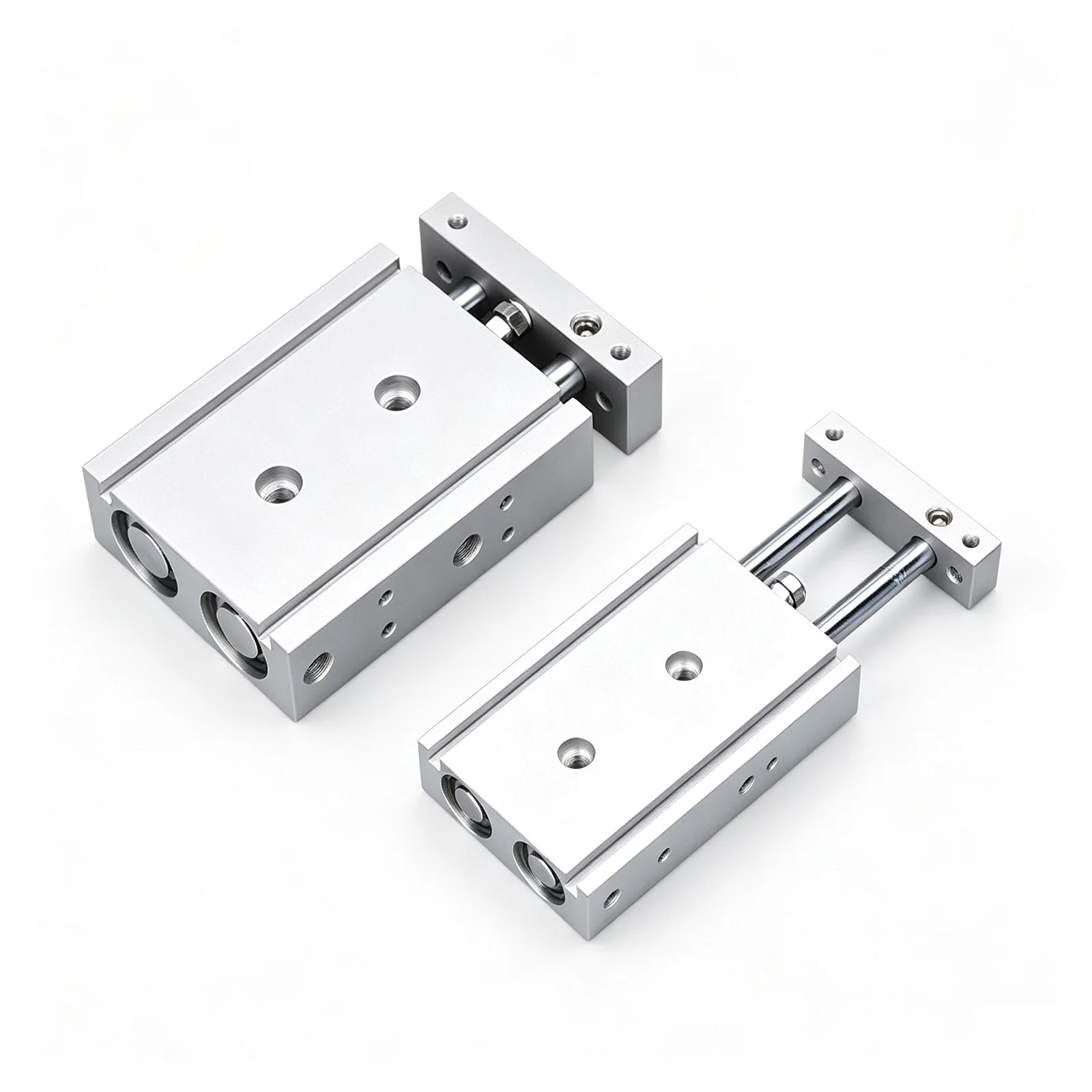 CXSM TR Series Small Double Shaft Double Rod Pneumatic Air Cylinder For Mechanical Equipment