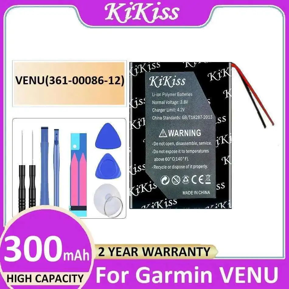 

Watch Battery Venu 361-00086-12 Safe For Garmin 300Mah Reliable Power Supply