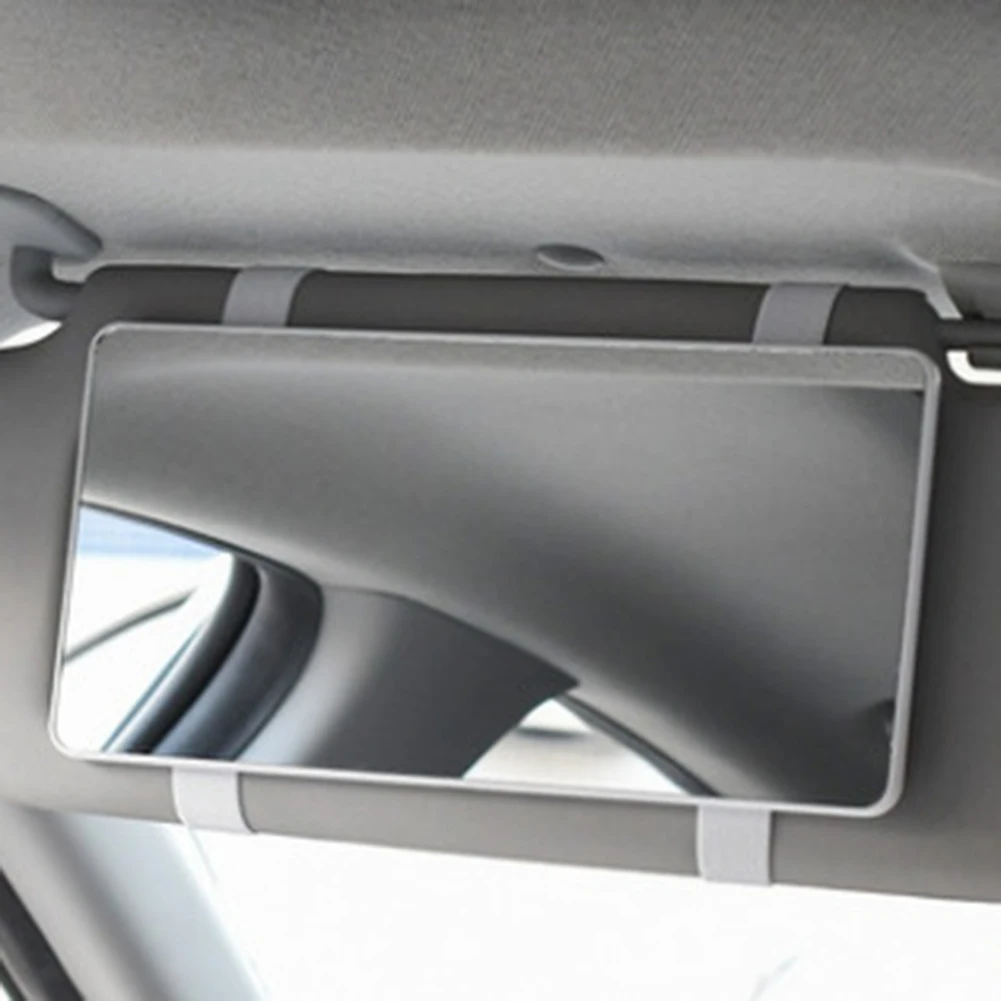 Sun Visor Mirror Car Makeup Mirror Car Travel Makeup Application Car Interior Accessory Compact Size For Makeup Application