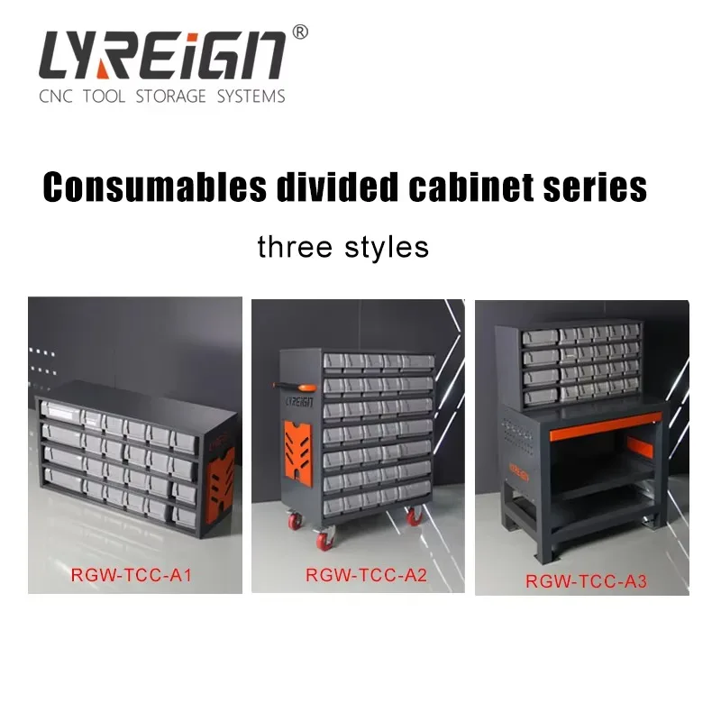 LYREIGN TCC-A1 Hot Sale pp Plastic Drawer Label Box Custom Steel Metal Parts Locker Parts Organizer