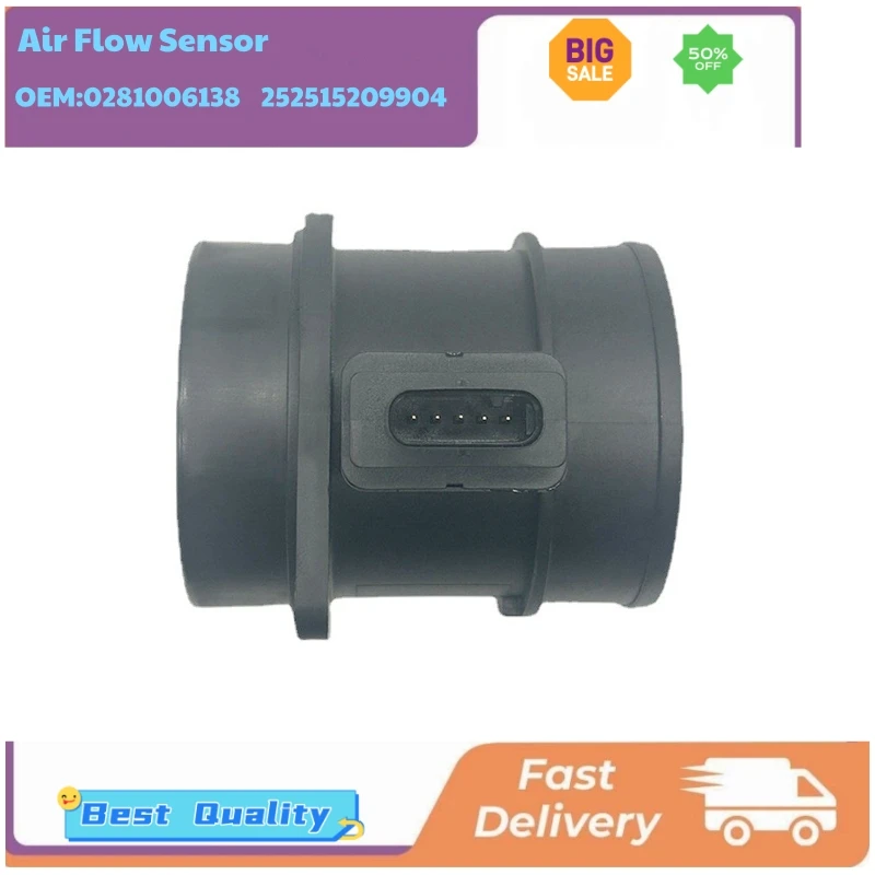 

0281006138 252515209904 0 281 006 138 Universal Mass Air Flow Sensors for Tata