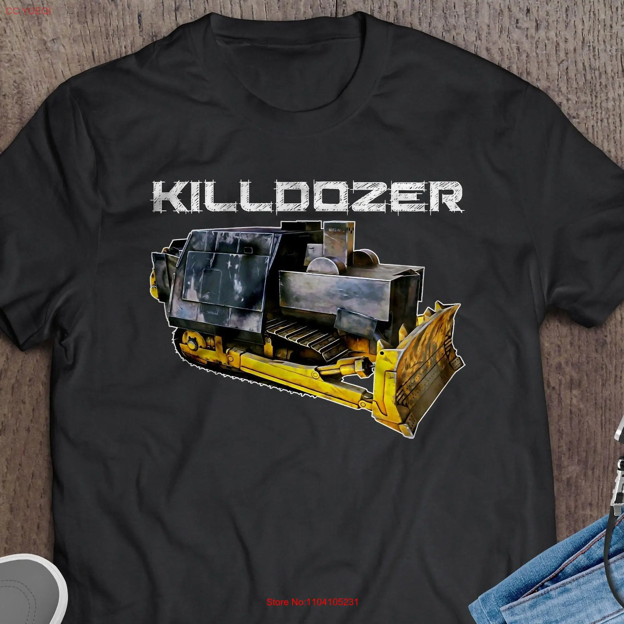 Killdozer T Shirt Legendary Marvin Heemeyer Tribute Bulldozer long or short sleeves