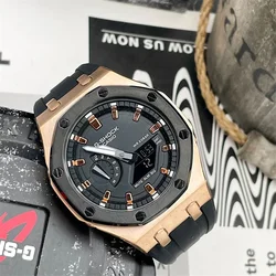 Men's Watch Metal GM New Sports Farmhouse Oak Trend proof 2100 Watch Quartz Women's Shock Watch