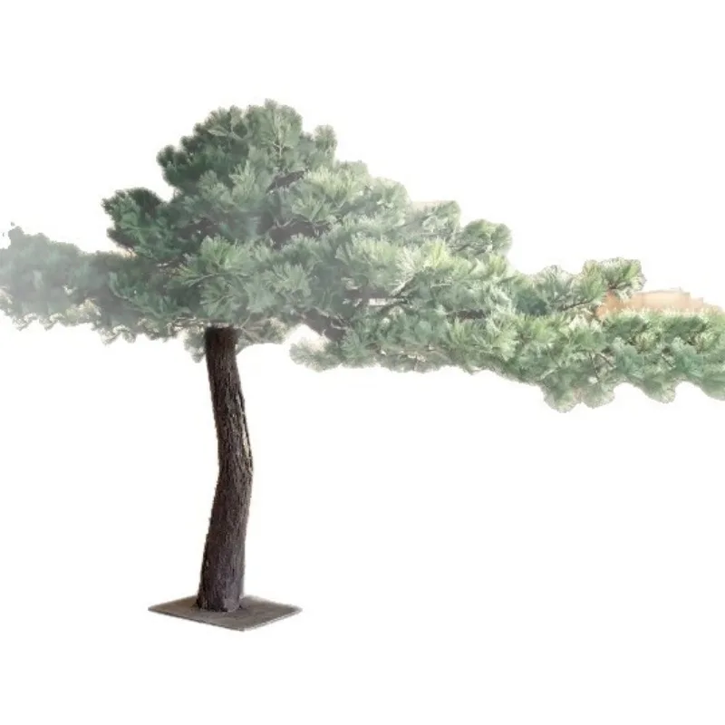 Simulated pine welcome pine fake tree landscaping indoor landscape tree