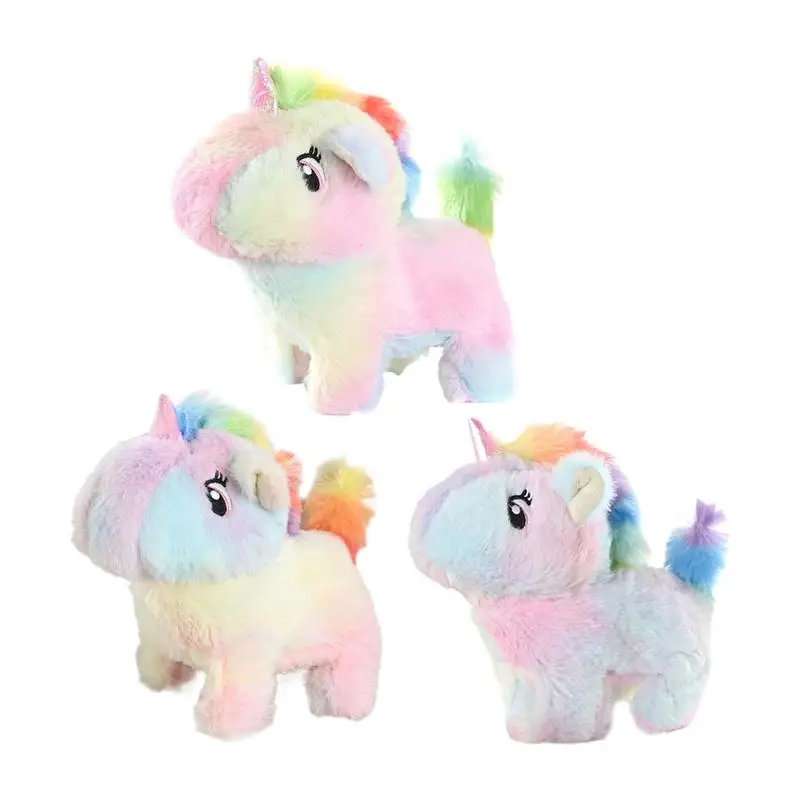 Walking Plush Toy Interactive Plush Animal Plush Electric Toy Simulation Animal Family Toy For Kids Soft Stuffed Doll Plushies