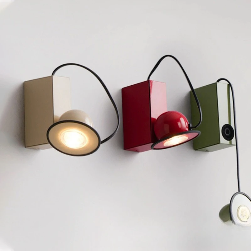 Magnetic desk lamp vintage bedroom bedside desk desk and living room hallway wall lamp