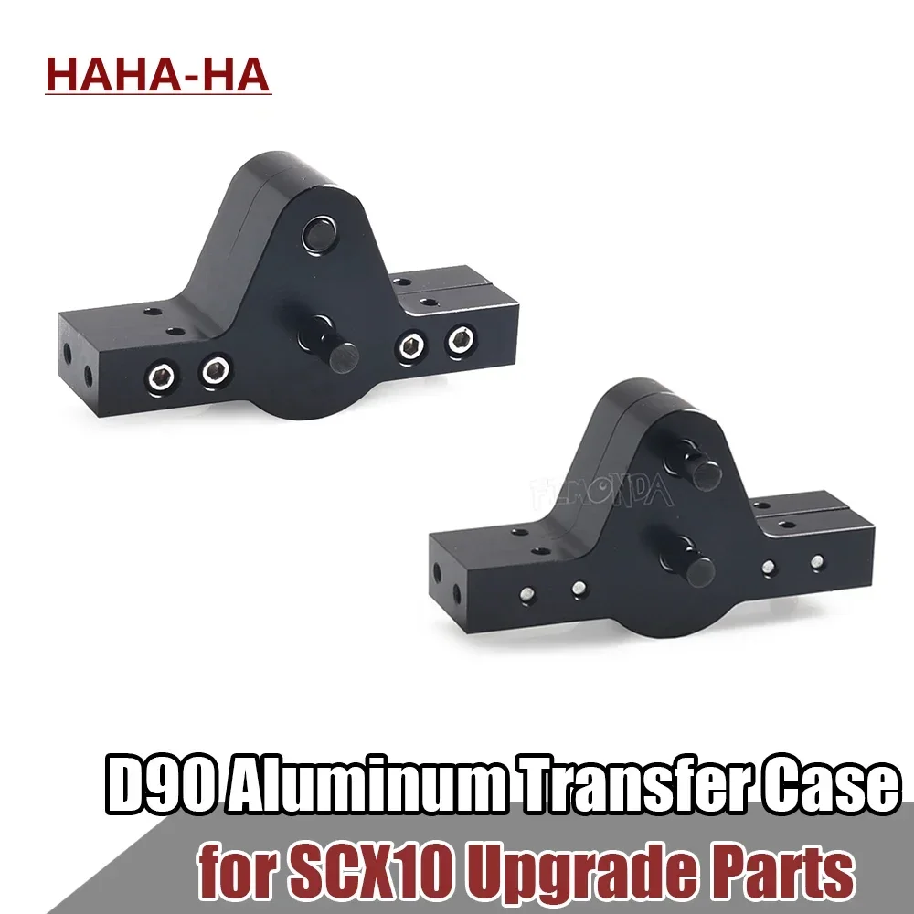 

Aluminum D90 Transfer Case for 1/10 RC Crawler Car RC4WD D-90 D110 Axial SCX10 Upgrade Parts