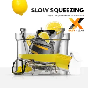 Mini tragbarer elektrischer Squeeze, Saft-Extraktor, Zitronenfruchtsafthersteller, Mixer, leicht zu reinigen, kann Eis machen, mini-pro 10 Hauptverkauf Orangensaftextraktor - №6