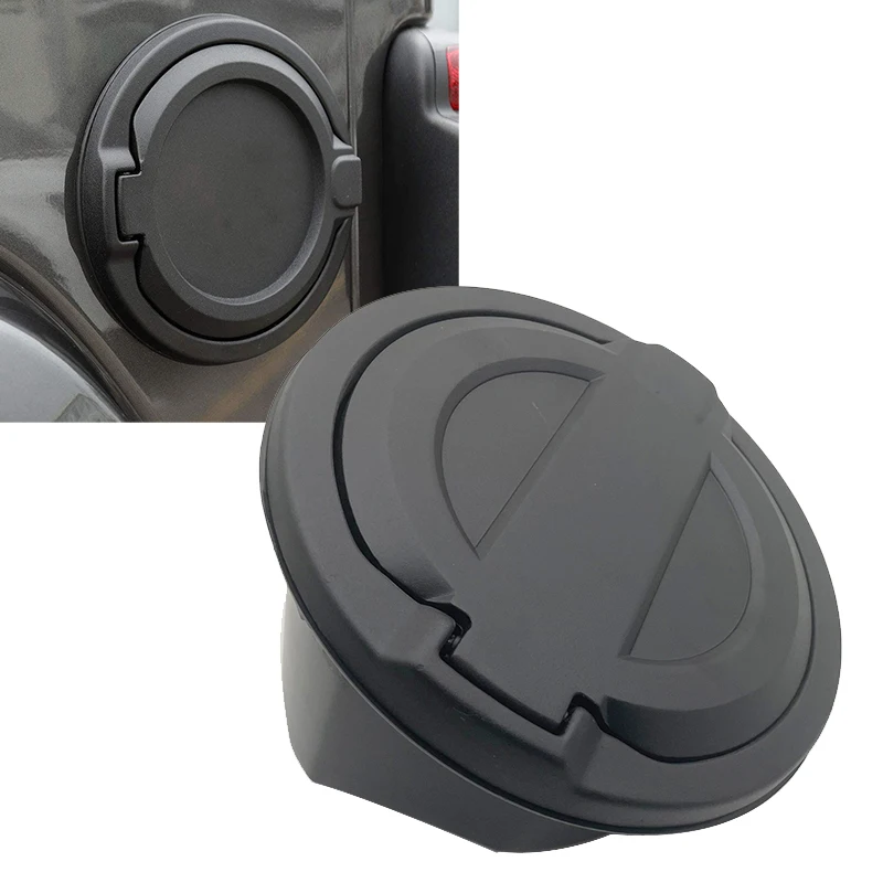 Tank Covers for Jeep Wrangler JL 2018 2019 2020 Fuel Filler Door Cover Gas Tank Cap