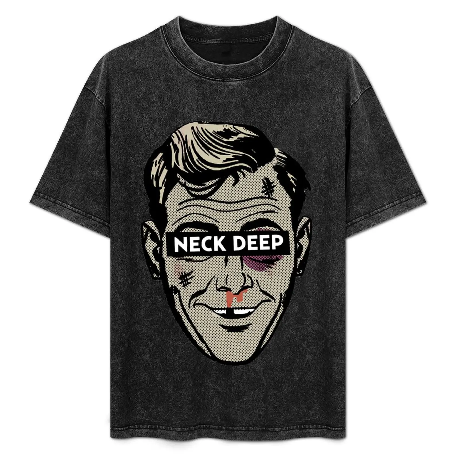 

Neck Deep T-Shirt Relaxed Casual Short Sleeve Tee