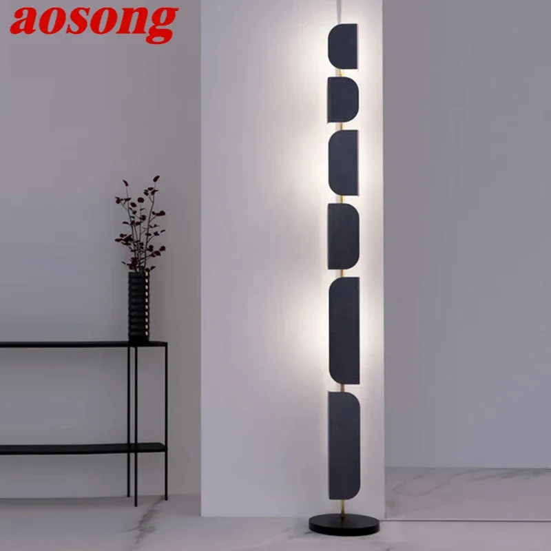 

AOSONG Contemporary Floor Lamps Designer Creativity Living Rooms Bedrooms Hotels Villas Minimalist Artistictic Lighting Fixtures