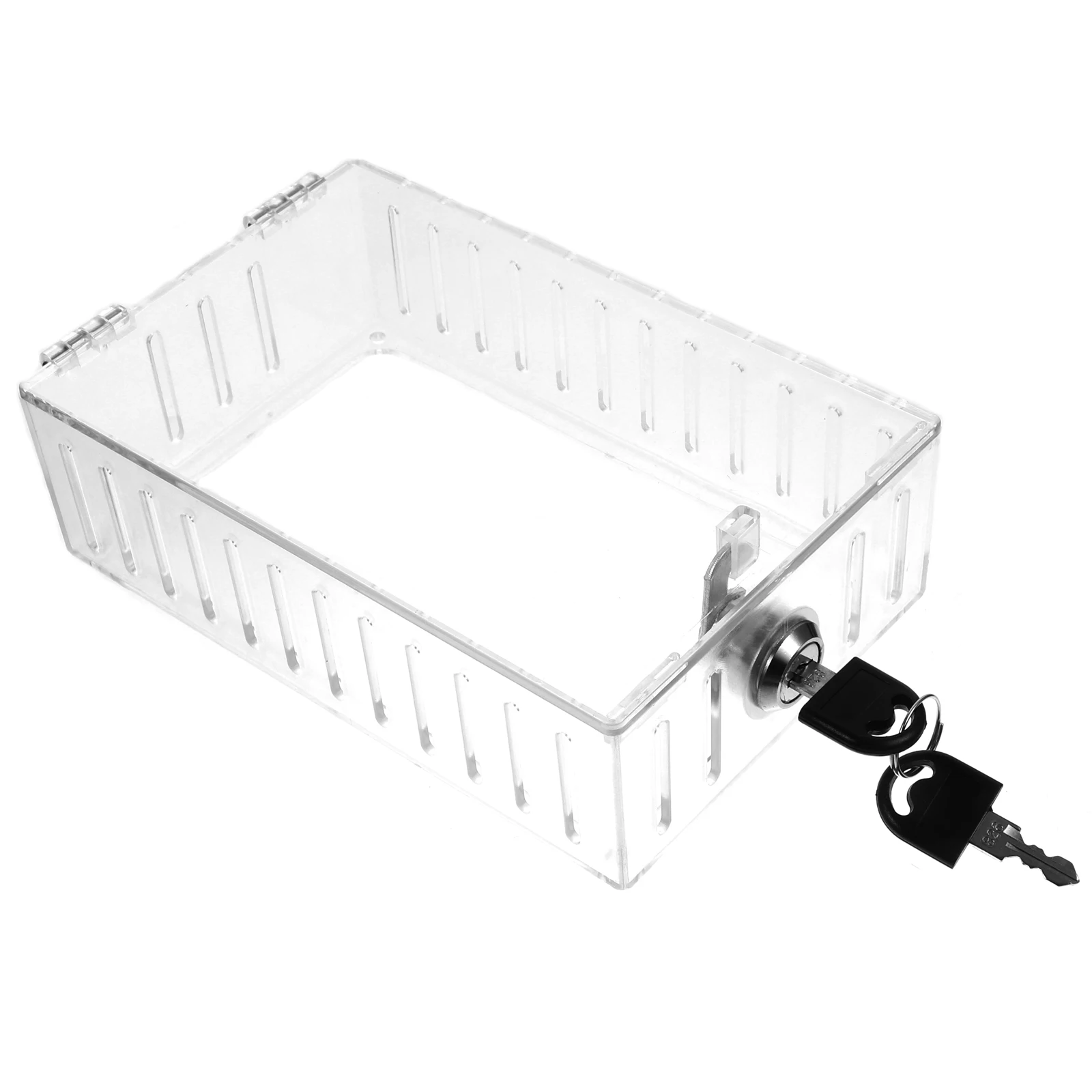 

Transparent Thermostat Lock Box for Wall Compatible Universal System Waterproof Plastic Cover