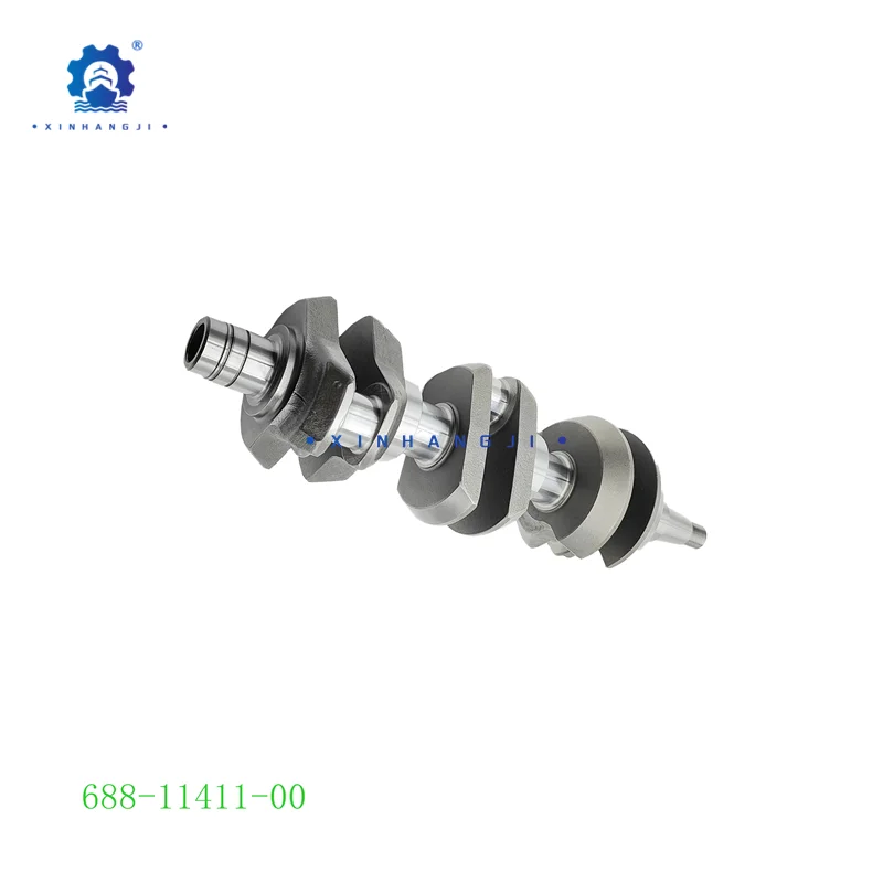 688-11411-00 Crankshaft,Made in Taiwan For Yamaha Outboard Motor 2T 75HP 85HP 90HP Enduro 688-11411-01 3 Cylinder