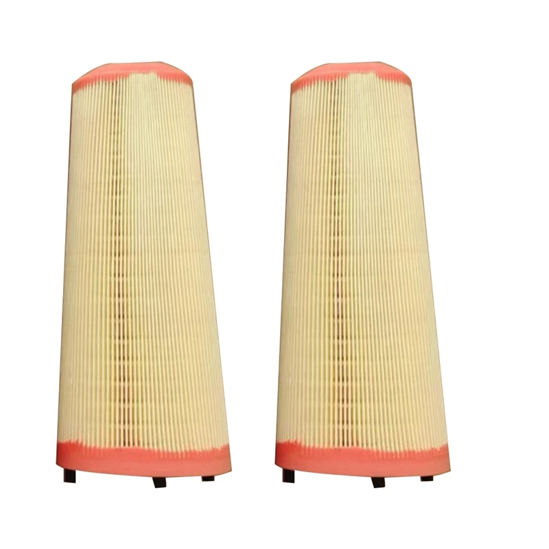 1Pair Car Air Filter Elements Yellow 98111013000 For 14 981 Sports Car Cayman Cayman Box