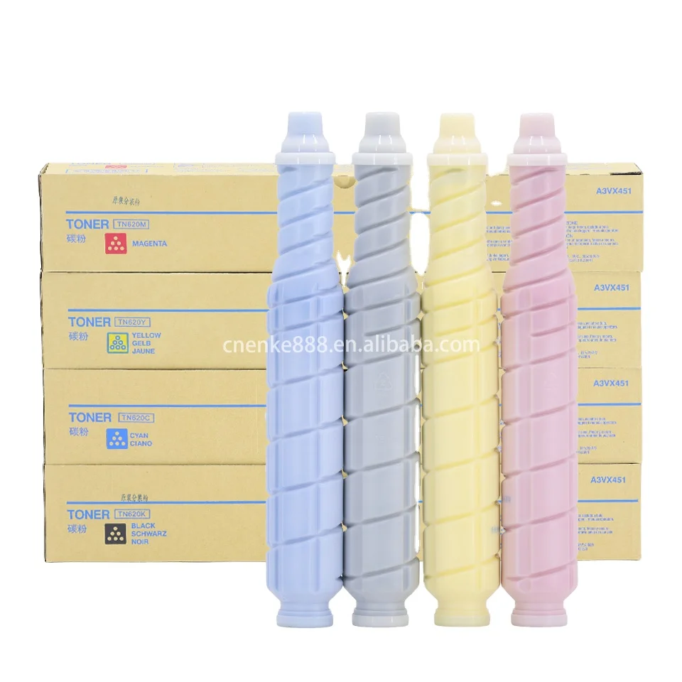 

Encool Genuine TN620 Refilled Toner Cartridges For Konica Minolta C1060 C1070 C2060 C2070 C3070 C3080 Original TN619