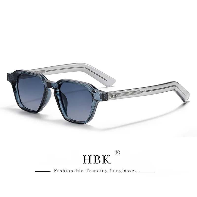 HBK Minimalistische Herren-Sonnenbrille, hochwertige quadratische Sonnenbrille für Damen, Outdoor-Reise, Party-Dekoration, UV400-Schutzbrille – Detail 8