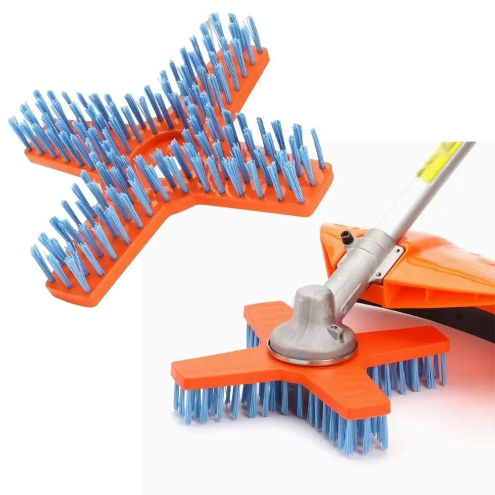 

Heavy Duty Lawn Mower Cleaning Brush Efficient Cleaning Wear-Resistant Garden Tool Professional Grade Loose Soil Magic Cleaner
