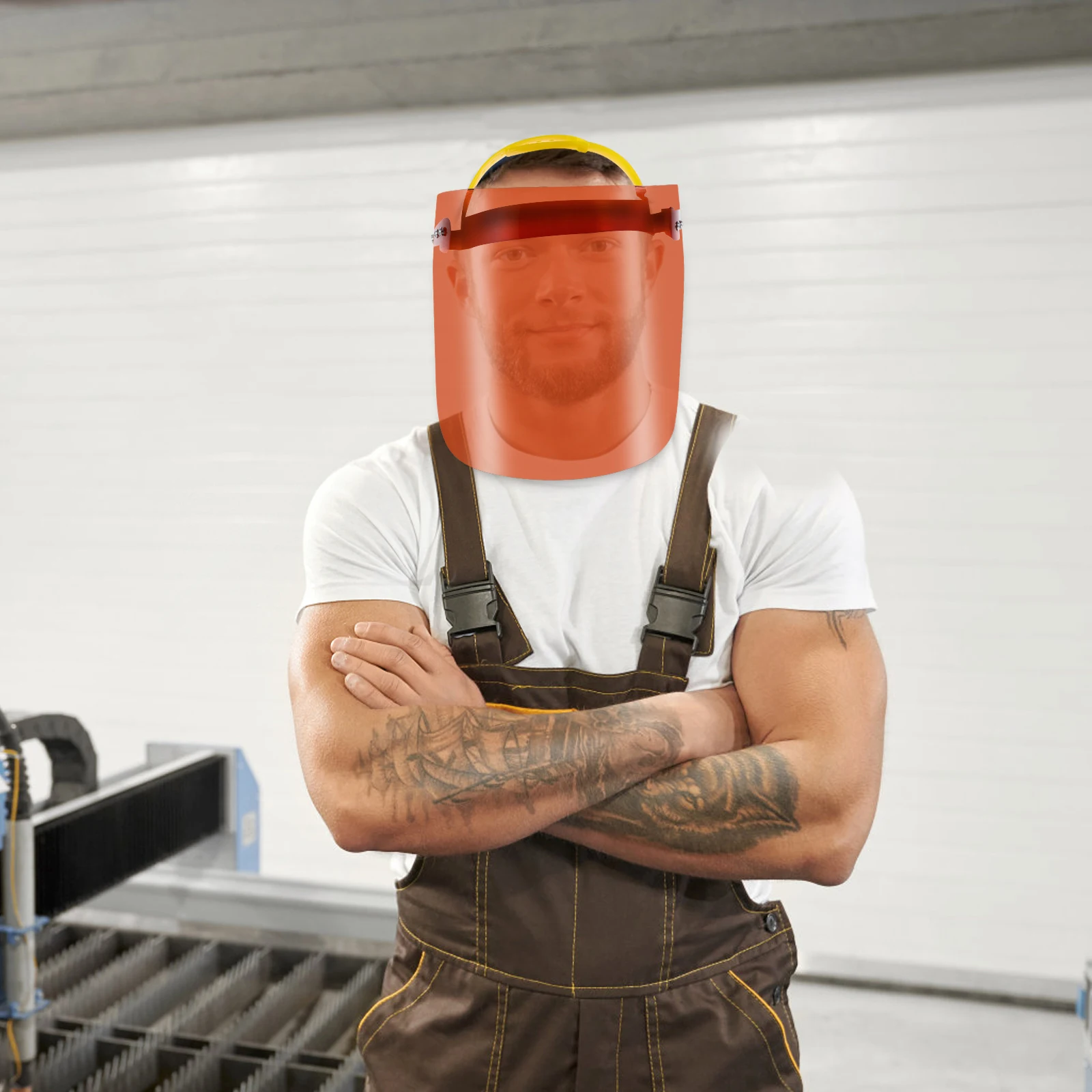 

Transparent Semi-Closed Welding Mask Fireproof Shockproof Polymethyl Methacrylate Protective Eye Safety for High