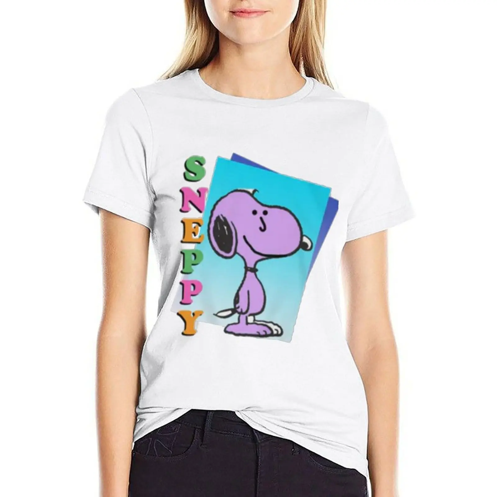 

Sneppy Bootleg Obvious Plant T-shirt cute tops summer tops t-shirt dress for Women graphic