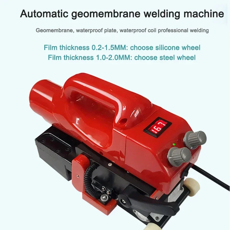 Semi-Automatic Welding Machine Geomembrane Welder Suitable For PVC Plastic Waterproofing Membrane Drainage Board