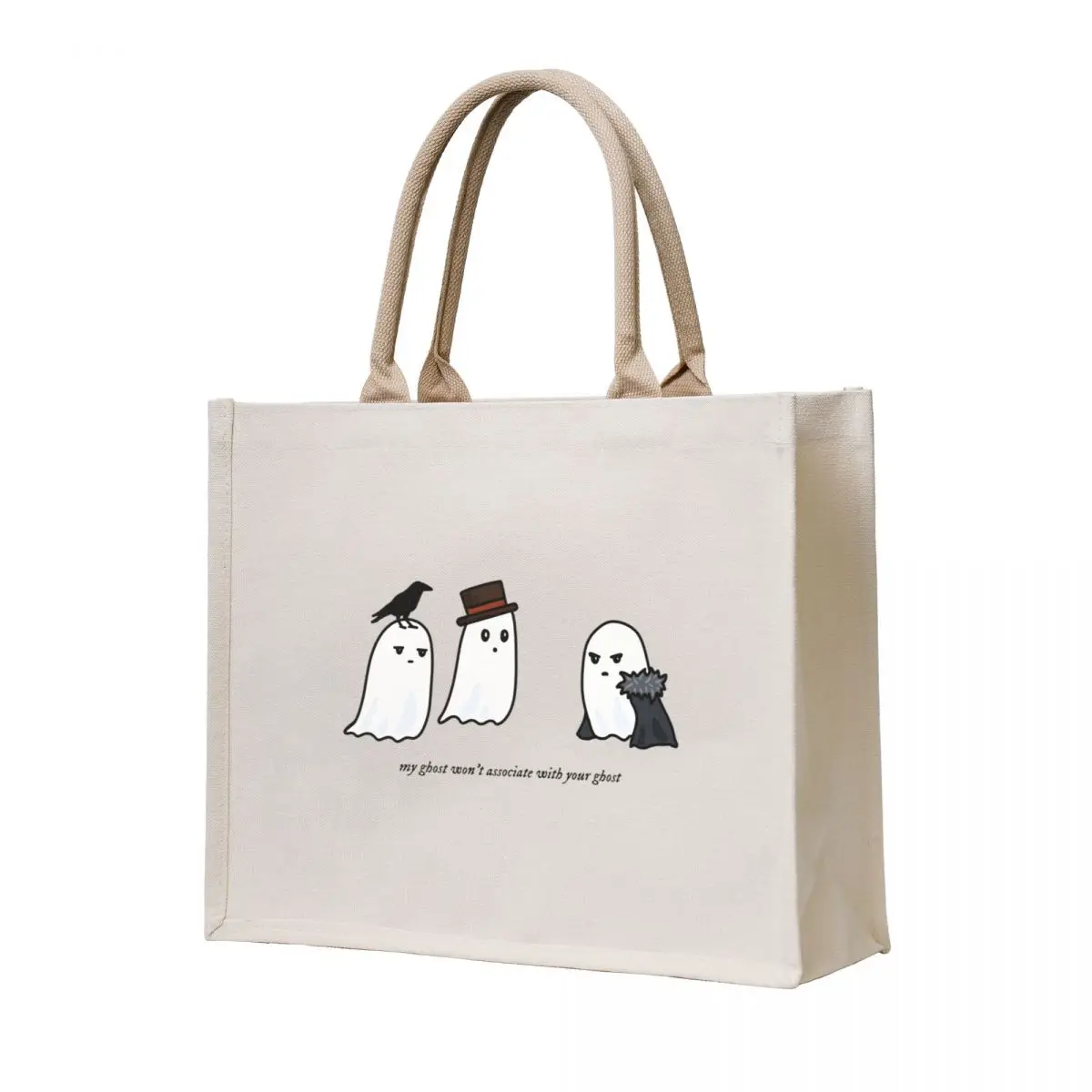 

my ghost won't associate with your ghost Tote Bag shopping trolley bag Eco bag tote