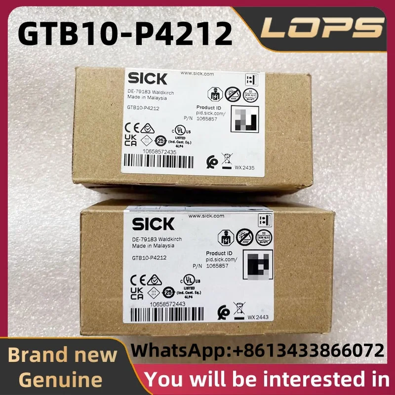 

GTB10-P4212 Совершенно новый оригинальный датчик фотоэлектрического переключателя SICK, большое количество на складе, добро пожаловать на консультацию