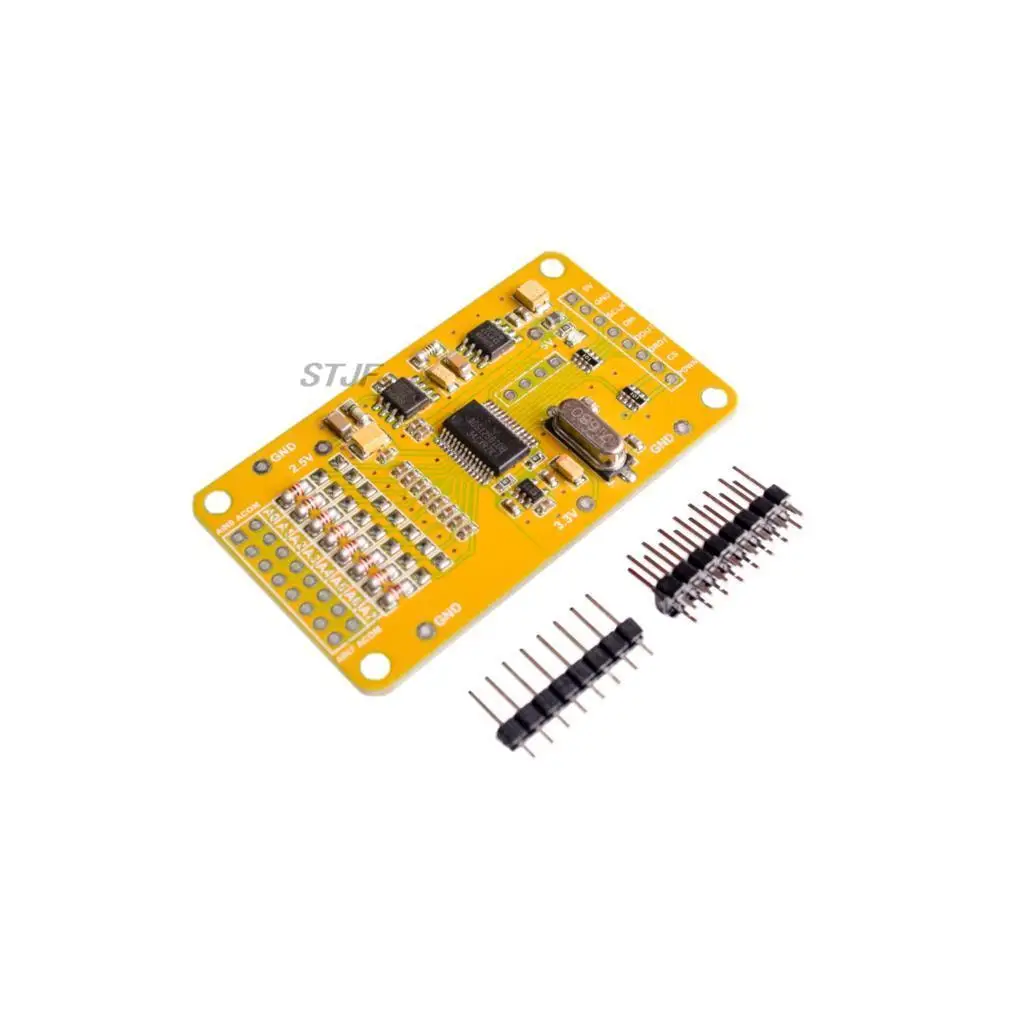 ADS1256 24 ADC8 road AD-precision ADC data acquisition module