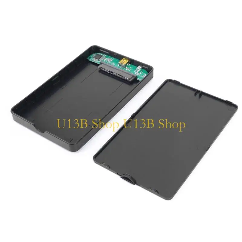 U13B Pack of 2 Tool Costless 2.5 Inch External drive Enclosure USB2.0 Outlet Play Double Compatible