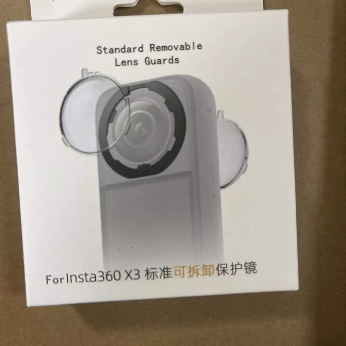 Removable Twist‑off Lens Guards for Insta360 X3 Multi‑Coated Clear Plastic Protector Anti‑Scratch Panoramic Camera Accessory