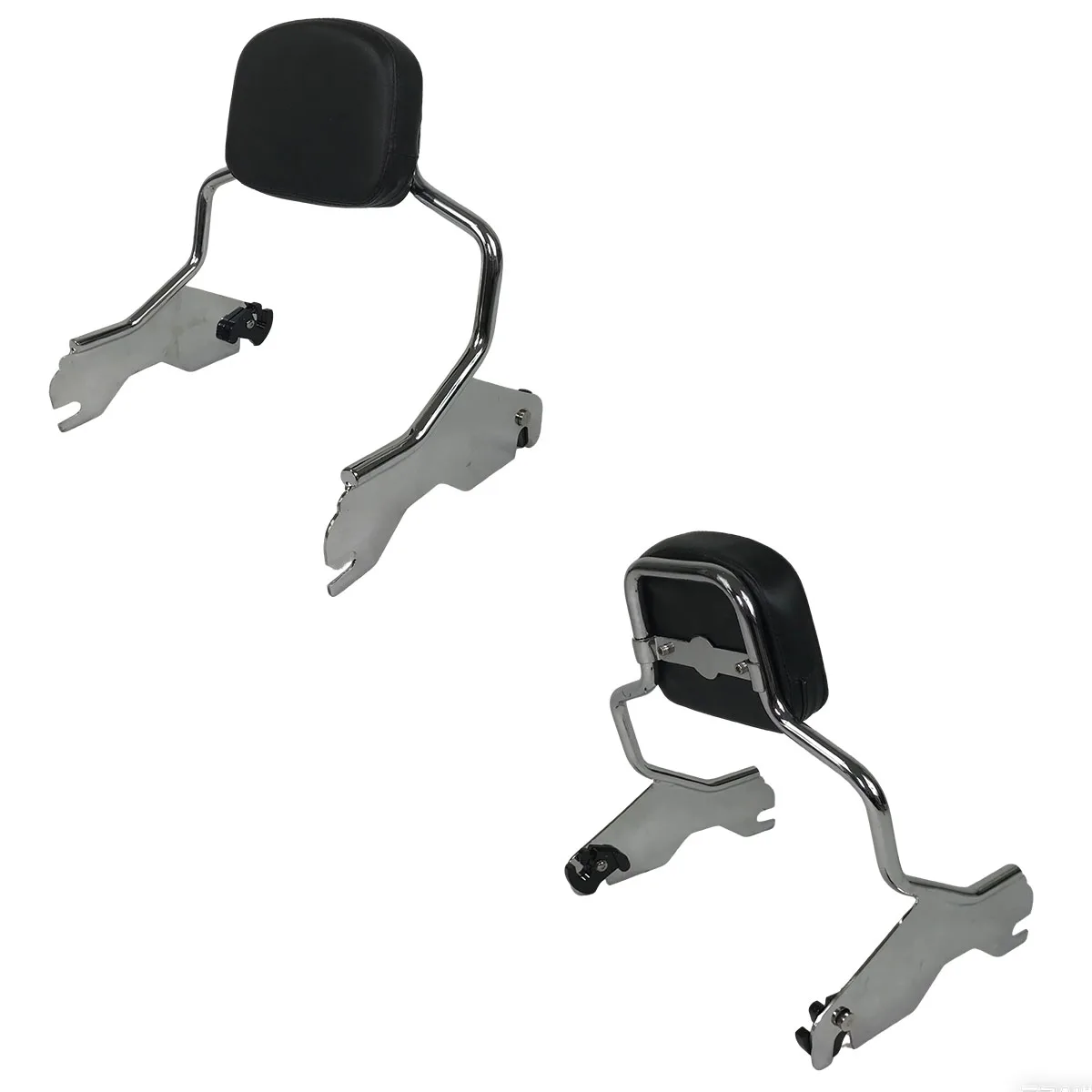 Respaldo para pasajero de motocicleta Harley Softail Street Bob Low Rider Fat Boy 2018-2021, almohadilla de barra Sissy desmontable de una pieza