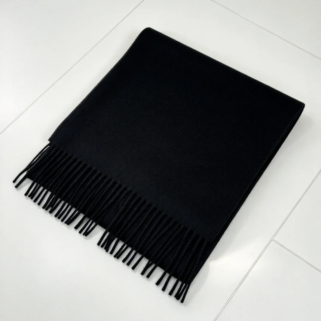 Luxury Brand Unisex Soft Scarf Neck Warmer Fashion Minimalist Versatile Handmade Premium Ideal for Gifting 30*180cm Scarf Shawl - view 6