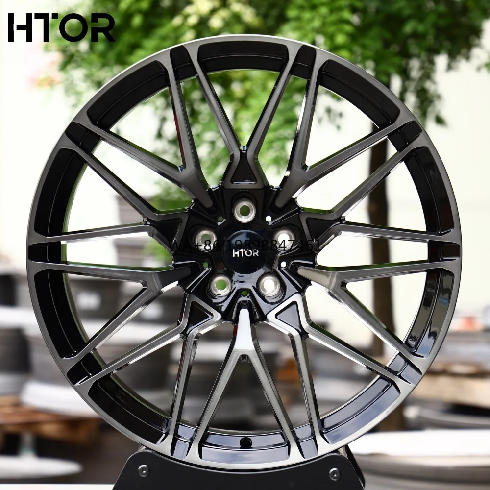 

5x120 5x114.3 Machined Face Gloss Black Forged Alloy Wheels 18-22 Inch Car Rims for C6 C5 C7 C8 C4 ZR1 Z06