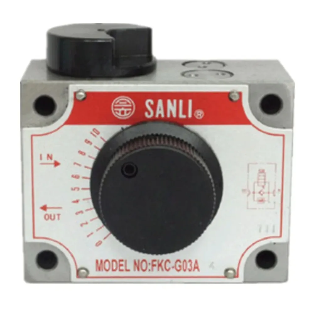 for FKC-G02AL4 FKC-G02B4 FKC-G02BL4 FKC-G03A4 FKC-G03AL4 FKC-G03B4 FKC-G03BL4 SANLI Hydraulic Speed Control Valve MODEL N