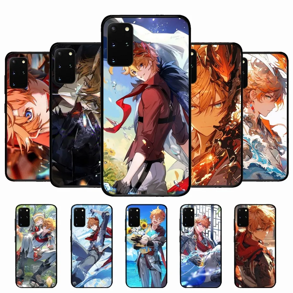 Tartaglia Childe Genshin Impact Phone Case For Samsung S 9 10 20 21 22 23 30 23plus lite Ultra FE S10lite Fundas