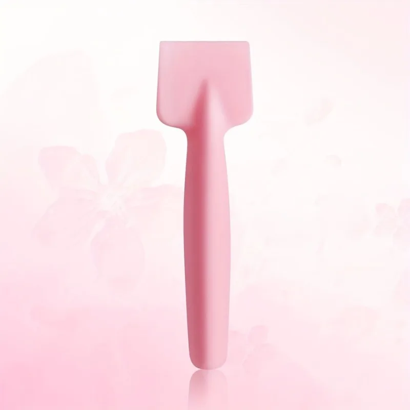 3 قطع من فرشاة قناع الوجه المصنوعة من السيليكون الوردي مع تصميم من نوع مجرفة الملعقة لتطبيق متساوي للبشرة الحساسة للوجه ​   أداة العناية بالبشرة