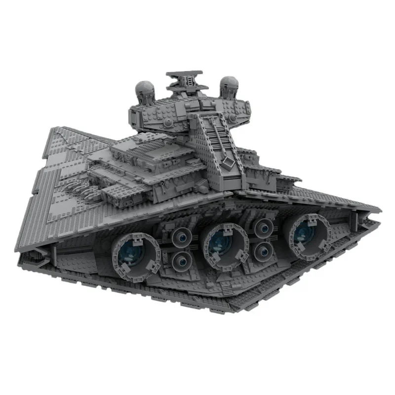MOC-200403 نموذج مكعبات بناء سفينة حربية فضائية جديدة، 5932 قطعة، هدية لعبة للأولاد والأطفال لعيد الميلاد وعيد الميلاد #6